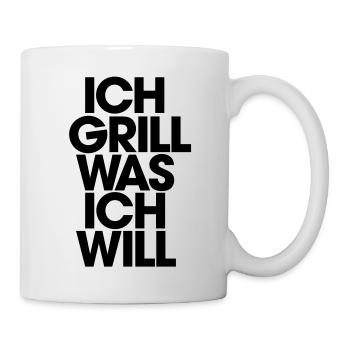 I grill what I want - Mug - white - Right