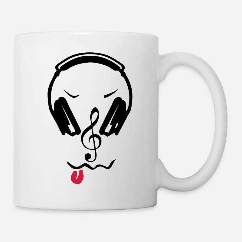 cle Helme dj Equalizer Boden Anmerkung3 - Tasse - Weiß