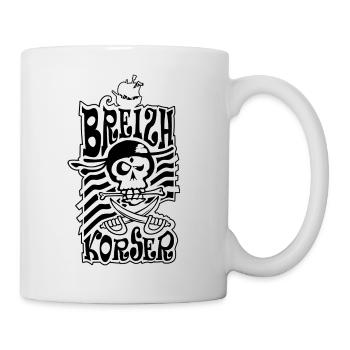 Corsaire de Bretagne - Mug blanc - blanc - Droite