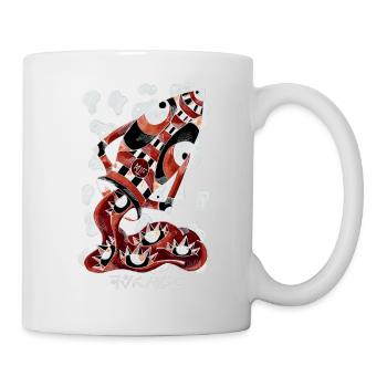 Wassermann Négutif - Tasse - Weiß - Rechts