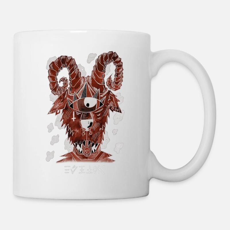 Belier Négutif - Mug blanc - blanc