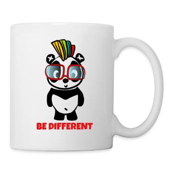 Be Different - Crazy Pandabear - Mug - white - Right