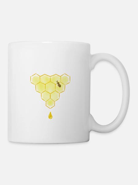rayon de miel - Mug blanc - blanc