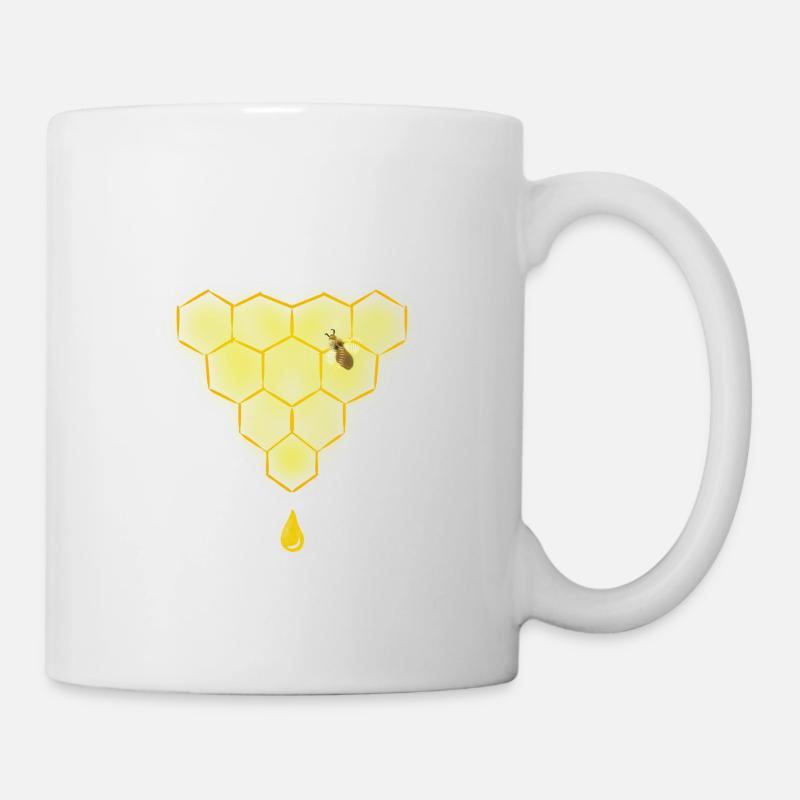 rayon de miel - Mug blanc - blanc