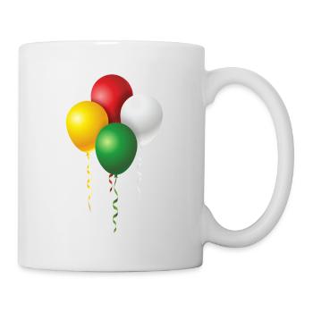sweet balloons - Tasse - Weiß - Rechts