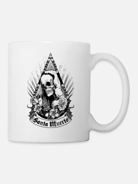 Santa Muerte - Mug blanc - blanc