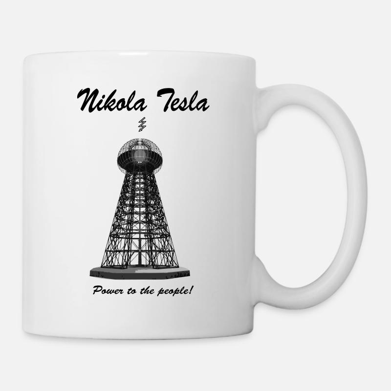 Tesla 3 - Mug blanc - blanc