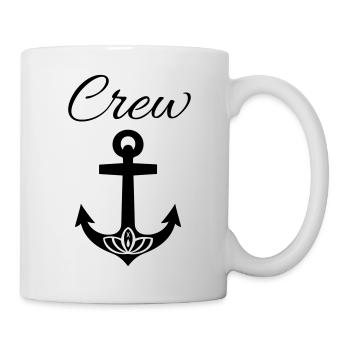 Membre d’équipage - Logo de l’équipe - Mug blanc - blanc - Droite