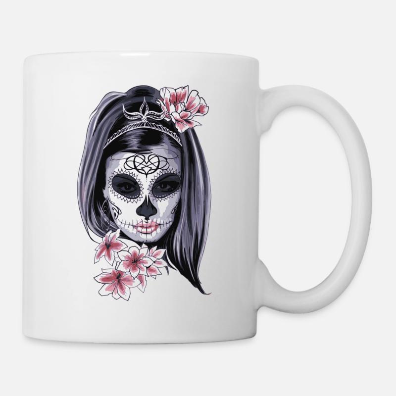 La Muerte - Tasse - Weiß