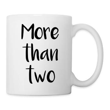 Polyamory – More than two - Tasse - Weiß - Rechts