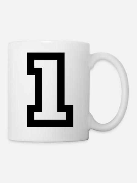 1 - Mug blanc - blanc