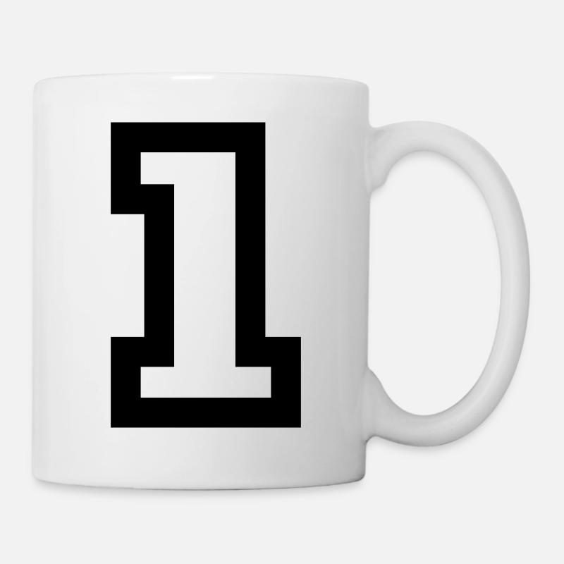 1 - Mug blanc - blanc