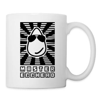 masteregghead (1c) - Mug blanc - blanc - Droite