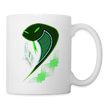 cobra - Mug blanc - blanc - Droite