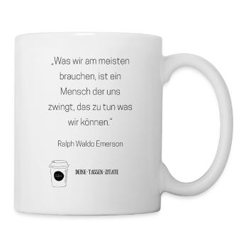 Ein guter Mentor ist... - Tasse - Weiß - Rechts