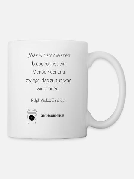 Ein guter Mentor ist... - Tasse - Weiß