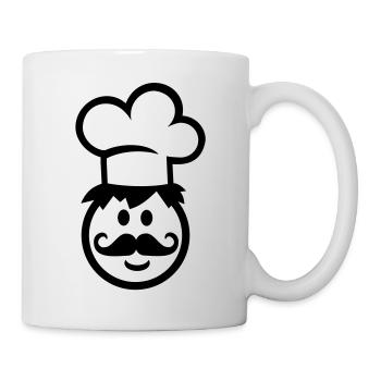 Cook chef - Mug - white - Right