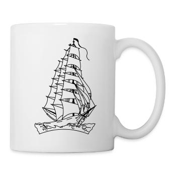 Sailor Tattoo - Tasse - Weiß - Rechts