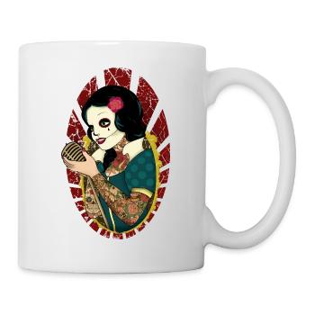 Rocher jusqu'à la mort - Mug blanc - blanc - Droite