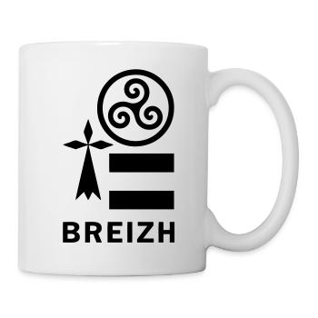 breizh Design - Tasse - Weiß - Rechts