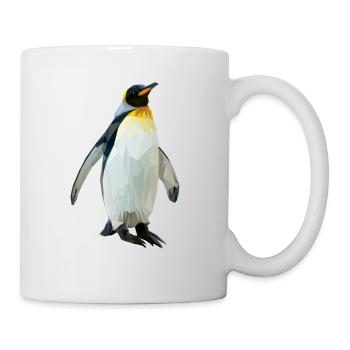 pinguin - Tasse - Weiß - Rechts