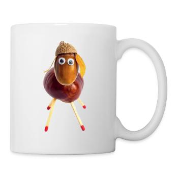 chestnut sheep - Mug - white - Right