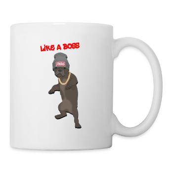 Comme un boss - Mug blanc - blanc - Droite