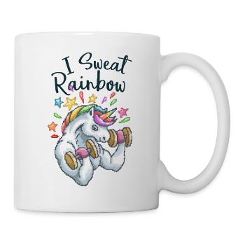 Je sue arc-en-ciel - Mug blanc - blanc - Droite