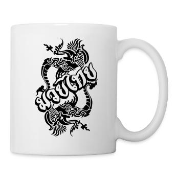 Muay Thay WRK - Mug blanc - blanc - Droite
