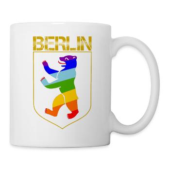 Berlin Bear coat of arms - Mug - white - Right