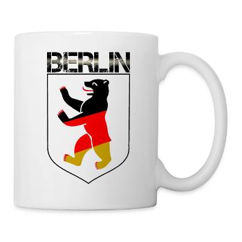 Berlin Bear Coat of Arms - Mug - white - Right
