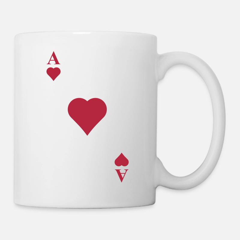 Cartes - Mug blanc - blanc