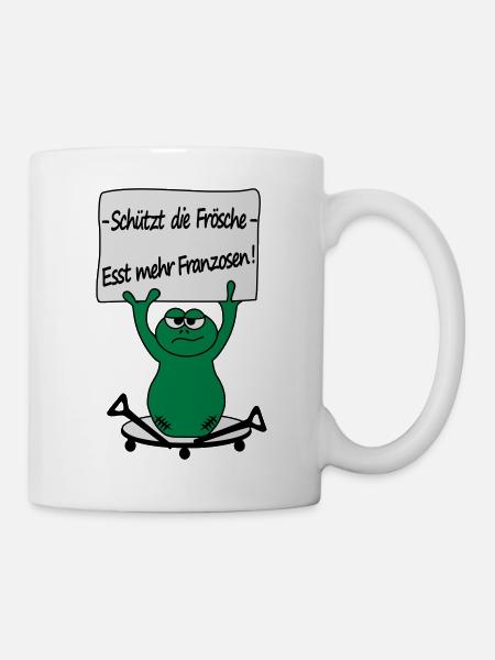 Froggy - Tasse - Weiß