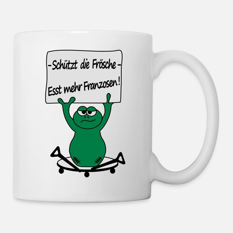 Froggy - Tasse - Weiß