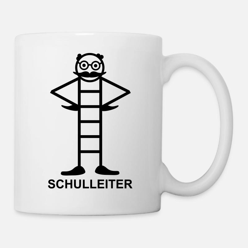 Schulleiter- Lehrer - Tasse - Weiß