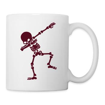 Skeleton mind - Mug - white - Right