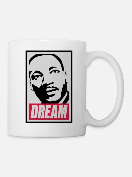 Obey x Dream MLK - Mug blanc - blanc