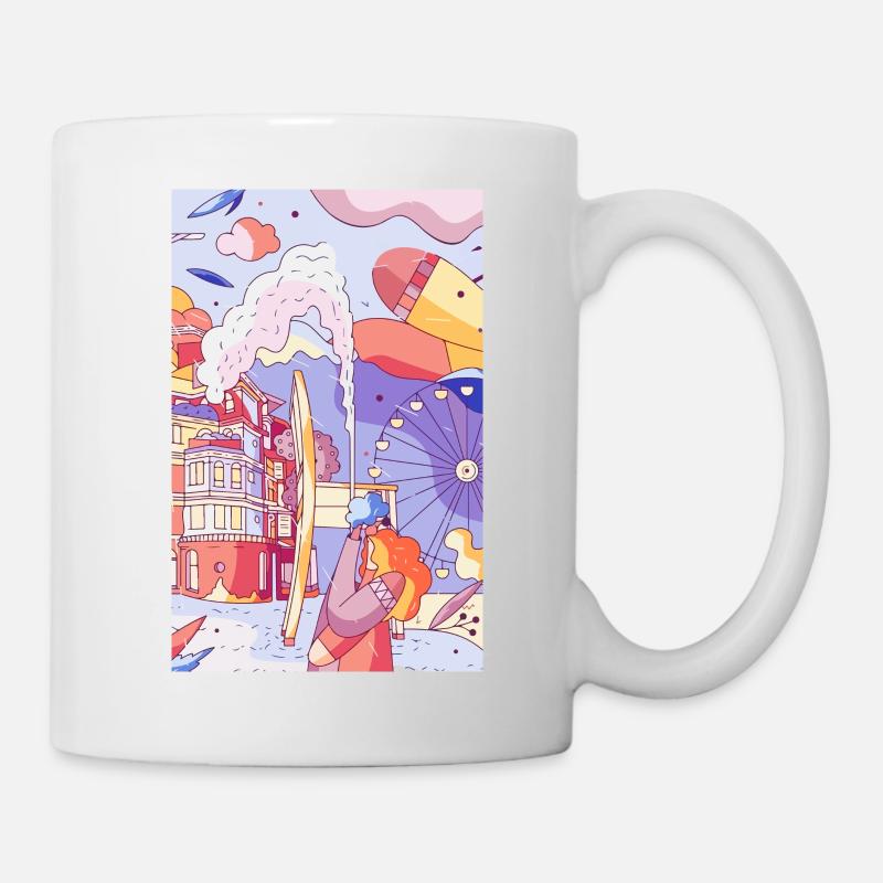 Love in the City 2 - Tasse - Weiß