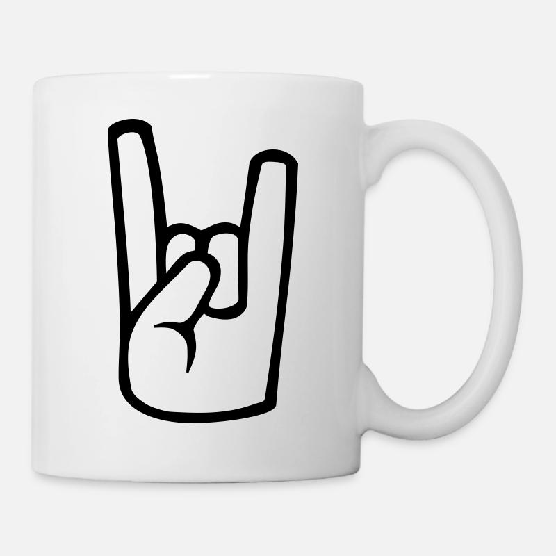 le rock and roll - Mug blanc - blanc