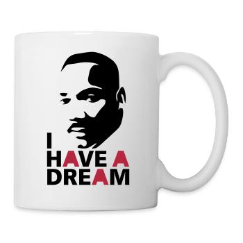 MARTIN LUTHER KING - Tasse - Weiß - Rechts