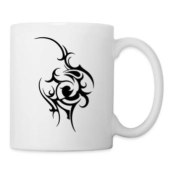 tribal - Tasse - Weiß - Rechts
