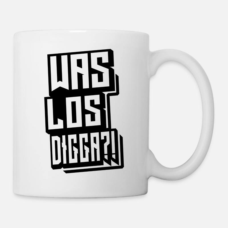What's going on Digga - Mug - white