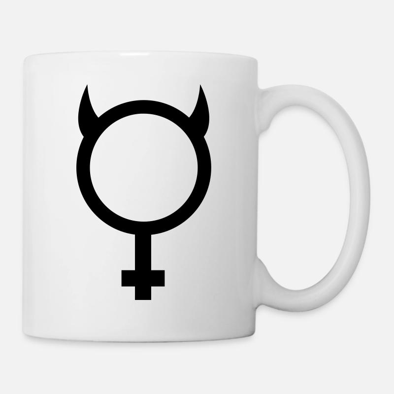 diable - Mug blanc - blanc