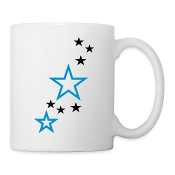 Stars - Tasse - Weiß - Rechts