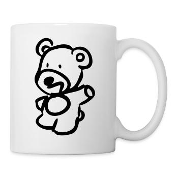 Teddy - Tasse - Weiß - Rechts