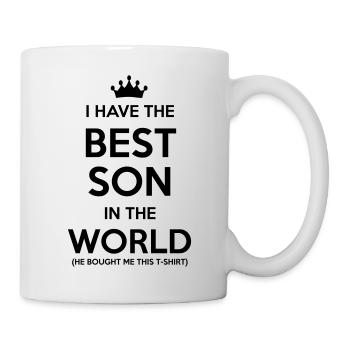 i have the best son in the world - Tasse - Weiß - Rechts
