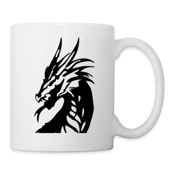dragon_head - Mug - white - Right