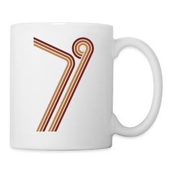 1979 79 braun - Tasse - Weiß - Rechts