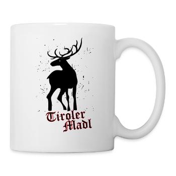 Tirol - Tasse - Weiß - Rechts