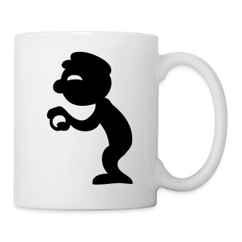 pétanque jeu de boules - Mug blanc - blanc - Droite